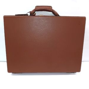 Vintage Hartmann Luggage Brown Belting Leather Briefcase/Attache'